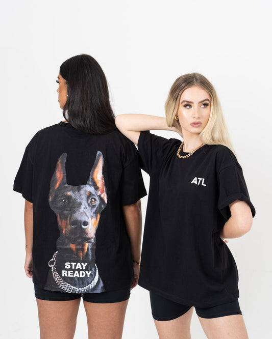 Stay Ready Tee - Black - SAMPLE SALE PRODUCT