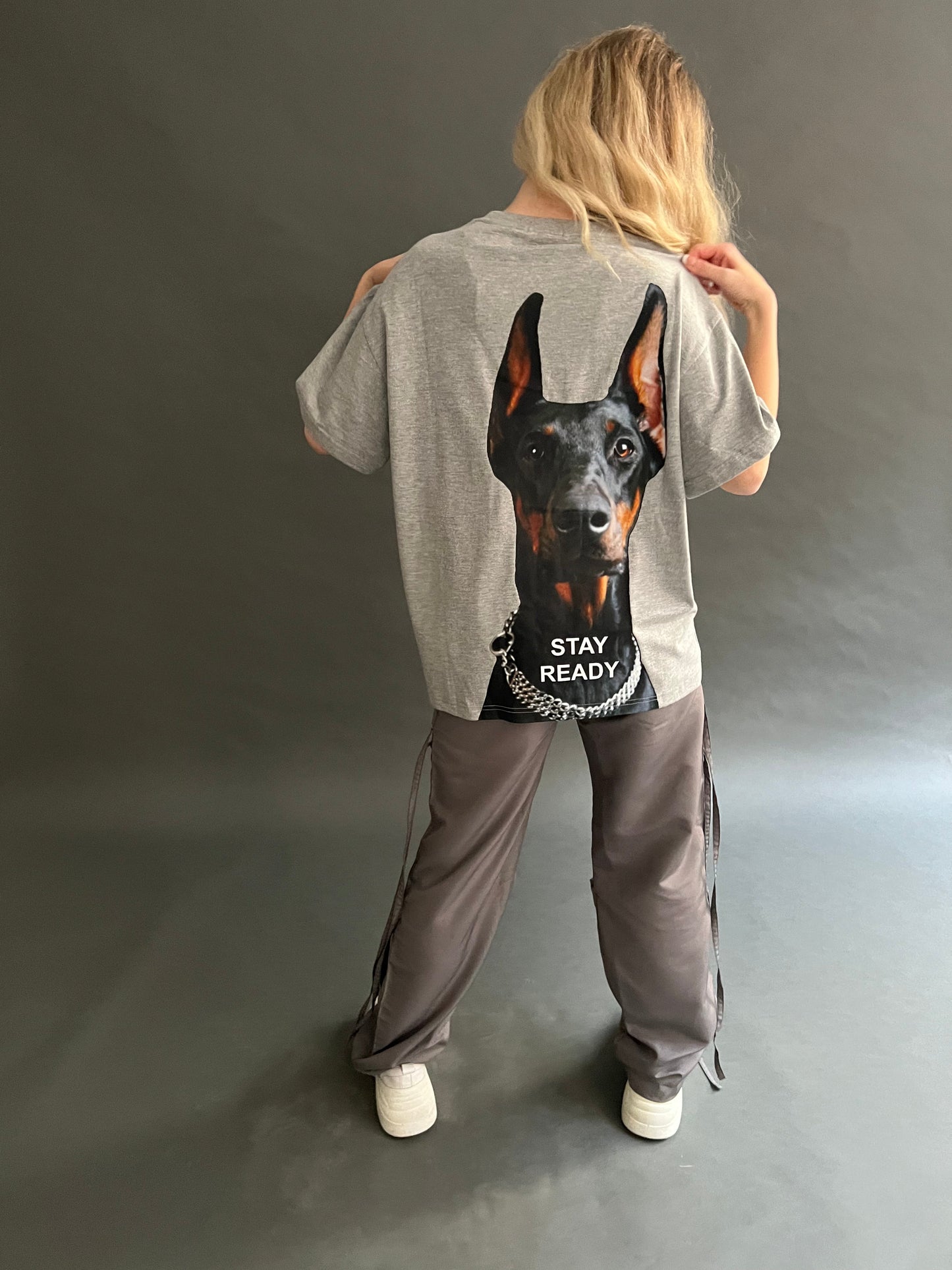 Stay Ready Tee - Grey - SAMPLE SALE PRODUCT