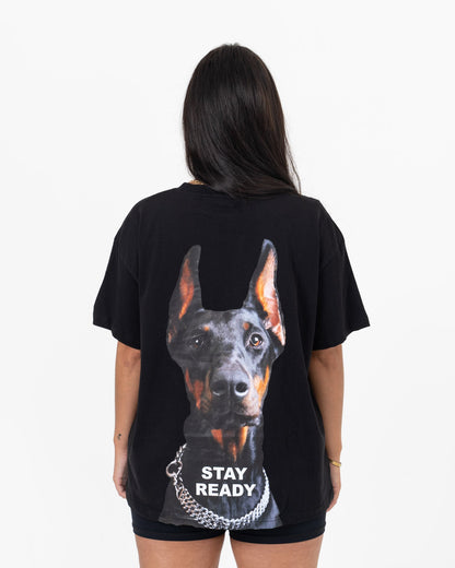 Stay Ready Tee - Black - SAMPLE SALE PRODUCT