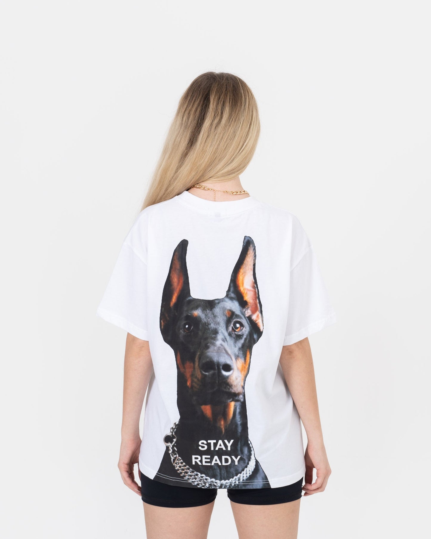 Stay Ready Tee - White - SAMPLE SALE PRODUCT