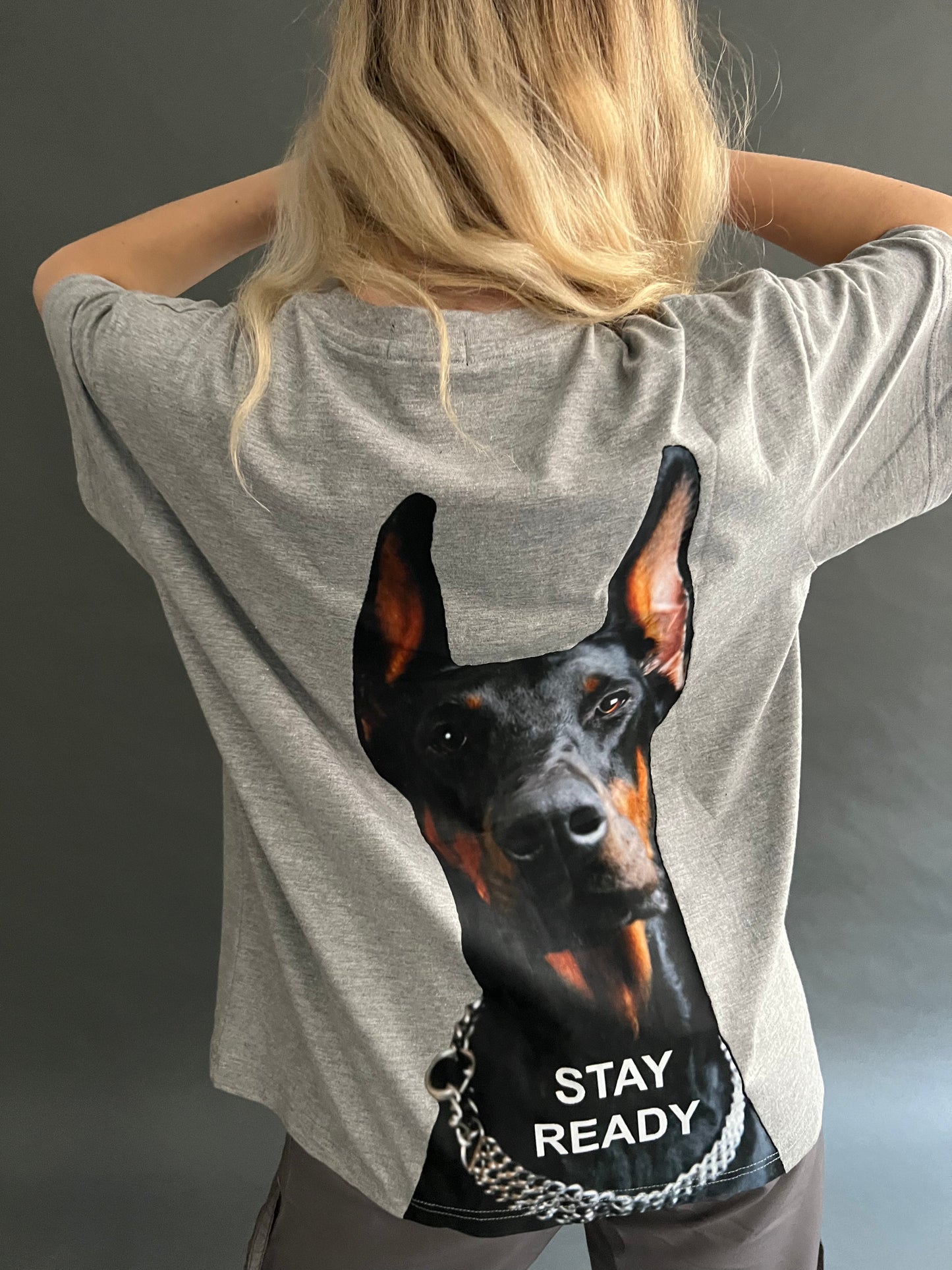 Stay Ready Tee - Grey - SAMPLE SALE PRODUCT