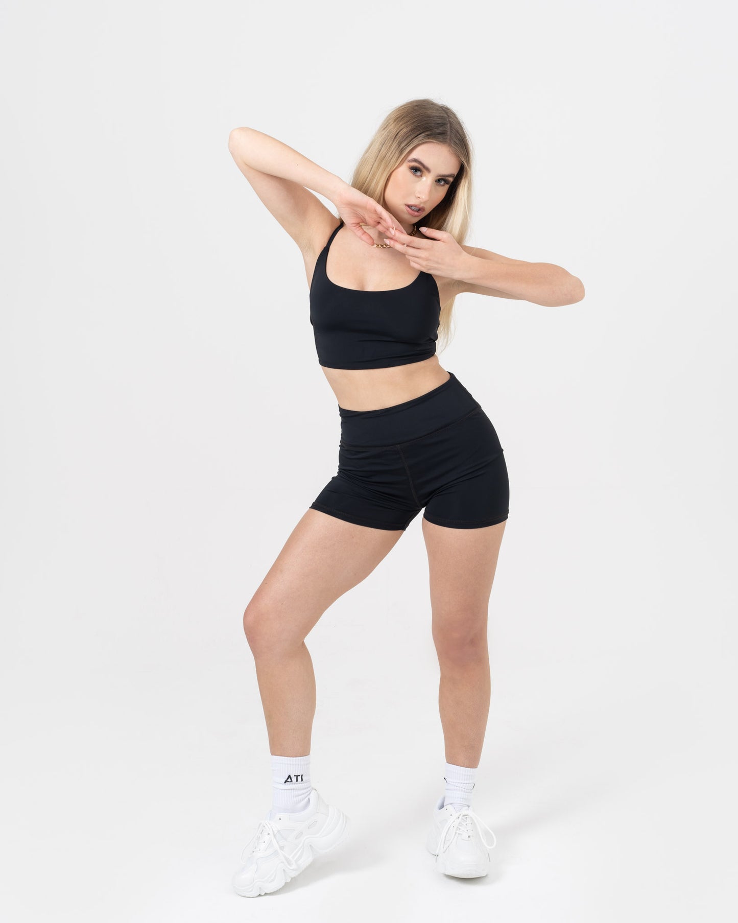 Slinky Logo Crop Top