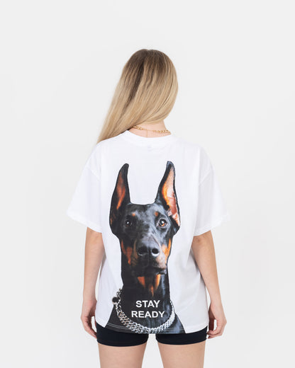 Stay Ready Tee - White